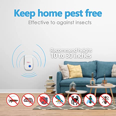 Ultrasonic Pest Repeller | Pest Control Device for Indoors