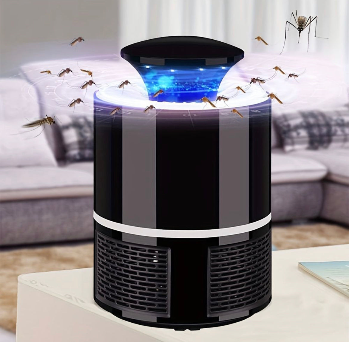 Katchy Indoor Insect Trap | Bug Light & Sticky Glue for Mosquitos, Gnats, Moths & Fruit Flies