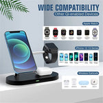 Load image into Gallery viewer, 5-in-1 Wireless Charger Stand | Fast Charging Wireless Station

