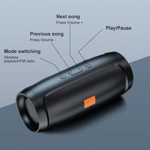 Bluetooth Dual Speaker Stereo | Outdoor Portable Wireless Speaker
