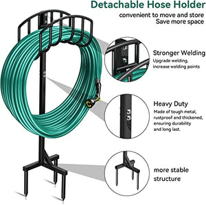 Detachable Garden Hose Holder | Heavy Duty Hose Holder Free Standing