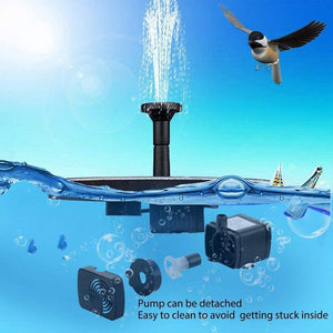 Floating Solar Water Fountain | Garden Pool Pond Decoration