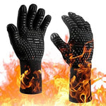 Load image into Gallery viewer, Oven Gloves | High Temperature 932°F Heat Resistant Silicone Gloves
