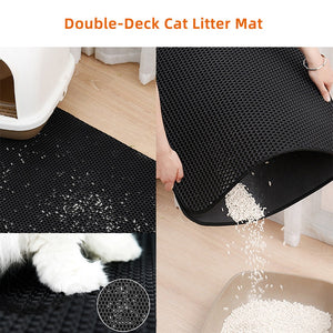 Cat Litter Waterproof Mat Double Layer