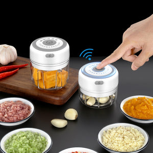 Portable Electric Garlic Cutter Mini Food Chopper