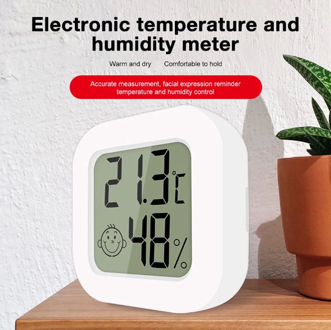 Digital Hygrometer Indoor Thermometer | Temperature and Humidity Monitor