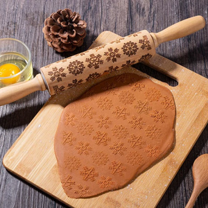Christmas Embossed Rolling Pin